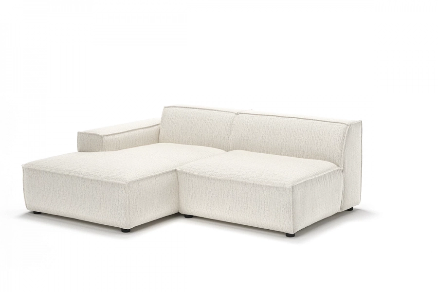 Model MODULARIS NB (niski bok) - Modularis NB longchair lewy + sofa 1,5 osobowa